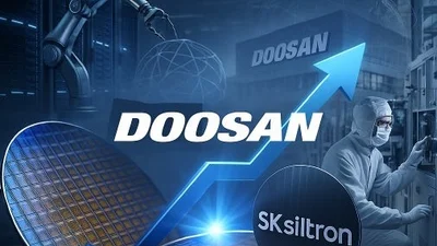 두산, SK실트론 인수 '실탄' 마련... 두산로보틱스 지분 일부 매각해 9500억 확보