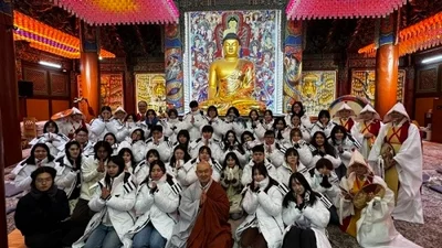 월정사, 동아시아 청소년 동계 명상캠프 성료