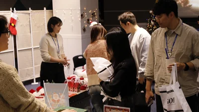 이디야커피, 연말 사내 플리마켓 진행…'나눔 문화 확산'