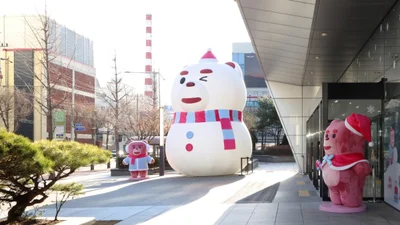 롯데홈쇼핑, 선유도 일대 벨리곰 공공 디자인 선봬