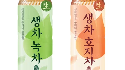 웅진식품, 2026년 첫 신제품 ‘생차’ 음료 출시