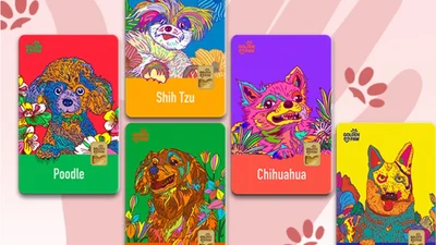 조폐공사, 강아지 순금카드 출시..'말티즈, 포메 없네ㅠㅠ'