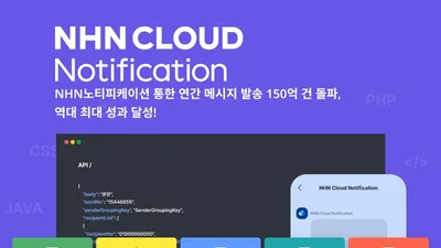 NHN클라우드, ‘NHN노티피케이션’ 통해 2025년 고객사 메시지 150억건 발송 지원