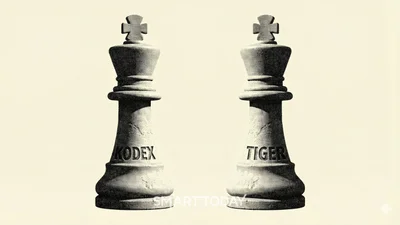 '잔칫날 재 뿌리기' KODEX·TIGER 100조 이벤트 '장군멍군'