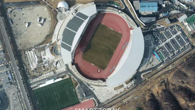 대보건설, 광주 G스타디움 공정률 99%…2월 말 완공 예정