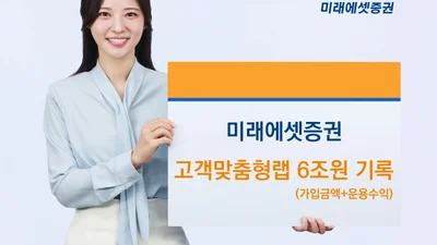미래에셋증권, 고객맞춤형랩 ‘6조원시대’ 돌입