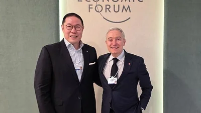 다보스 간 조현상 HS효성 부회장… 글로벌 공급망·친환경 협력 보폭 넓혀