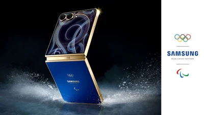 삼성전자, '갤럭시 Z 플립7' 
2026 밀라노 코르티나 동계올림픽 에디션 공개