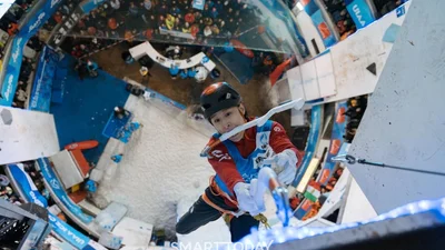 노스페이스 신운선, UIAA 아이스클라이밍 월드컵 여자 리드 우승