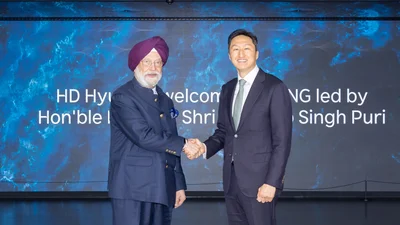 정기선 HD현대 회장, 印 총리 만나 상호 협력 방안 논의