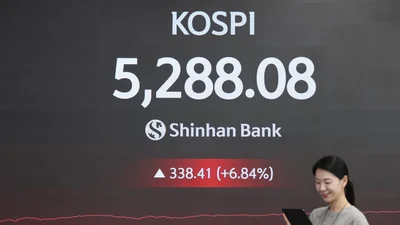 코스피, '워시 쇼크' 하룻만에 반전..사상최고가 경신