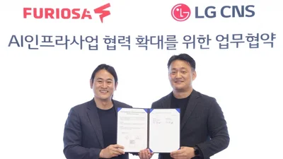 LG CNS-퓨리오사AI, AI인프라 협력 확대…공공 AX 시장 공략