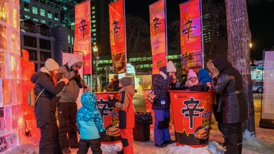 농심 신라면, 올해 세계 3대 겨울축제 개근