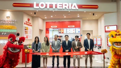 롯데리아, 싱가포르 1호점 ‘주얼 창이 공항점’ 오픈