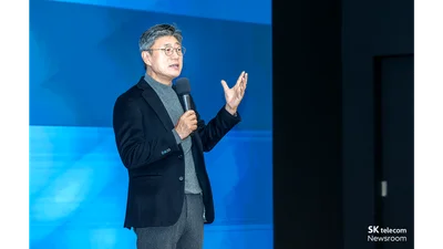 정재헌 SKT CEO, 신입사원 ·신임팀장 만나 