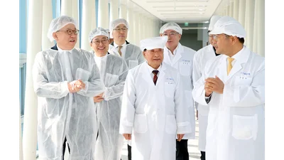 인천 남동공단 화장품 업체 찾아간 신한은행장