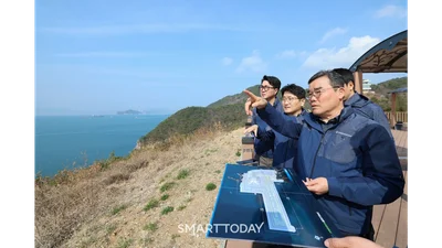 대우건설, 가덕도 신공항 사업 현장 점검...