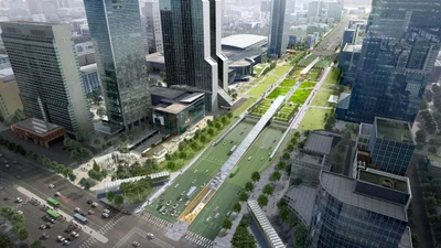 서울시, ‘한강물’로 영동대로 환승센터 식힌다 