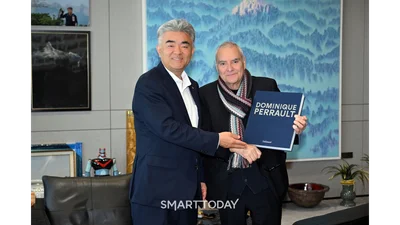 대우건설 정원주 회장, ‘빛과 땅의 건축가’ 도미니크 페로와 맞손 ...협력 모색
