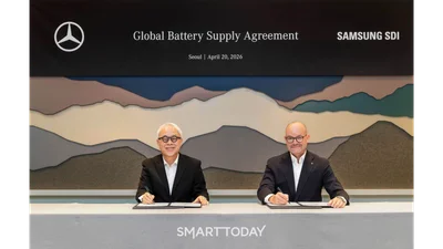 삼성SDI, 벤츠에 전기차 배터리 공급…하이니켈 배터리 탑재