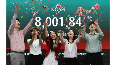 코스피, 8000시대 개막