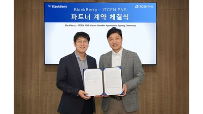 아이티센피엔에스, 블랙베리와 파트너십…