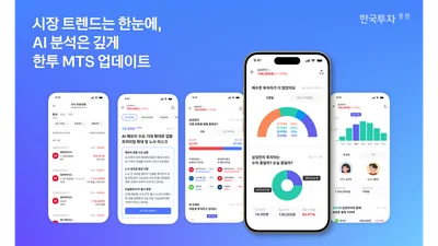한국투자증권, 데이터·AI로 MTS 업그레이드
