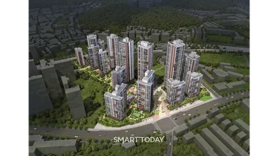 구로 온수동 빌라단지, 최고 44층 1453세대 아파트로 재건축
