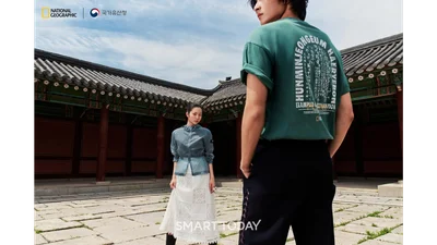 훈민정음·민화·자개를 패션으로…내셔널지오그래픽, ‘K-헤리티지 컬렉션’ 출시
