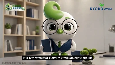 교보증권, AI 활용 참여형 정보보호 교육 실시