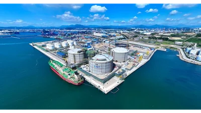 대우건설, 울산 북항 LNG 터미널 3단계 공사 준공