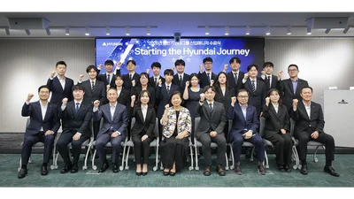 현대그룹 신입사원 수료식..현정은 회장 