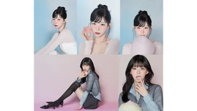 3CE, 프로미스나인 채영과 함께한 ‘솜사탕 블러쉬’ 뷰티 화보