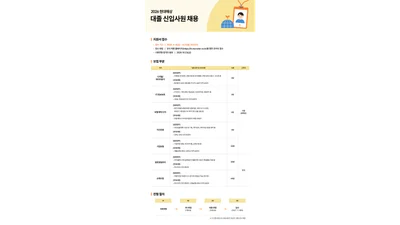 현대해상, 2026년 대졸 신입사원 채용