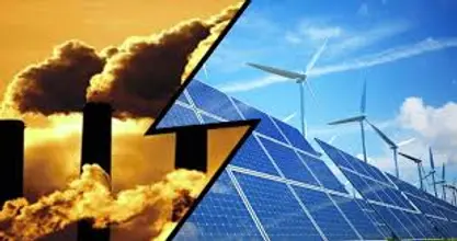 유럽에서 마침내 풍력 태양광이 발전에서 화석 연료를 넘어었다.