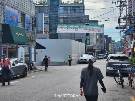 석촌고분역 도심복합개발지 일대. 출처=김종현 기자