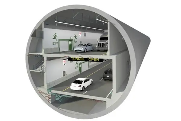 SR99 tunnel (이미지: 미국 워싱턴주 교통부 웹사이트)