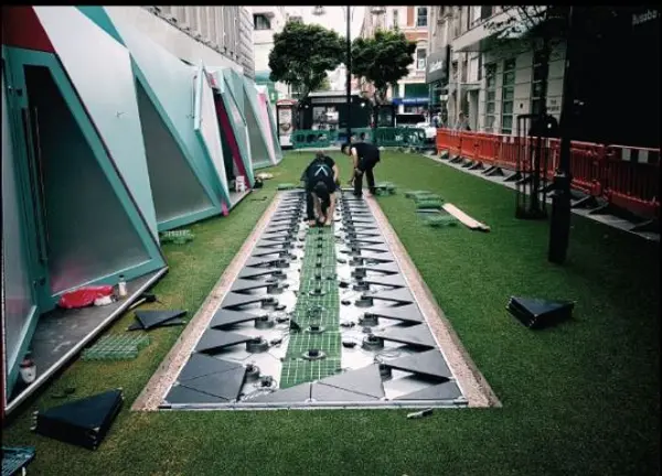 영국 옥스포드 스트리트 (사진출처: 페이브젠 공식 웹페이지)