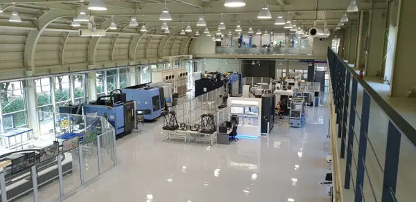 ◇ 스마트 데모공장이 구축된 창원 국가 산단 스마트제조 공정혁신센터.