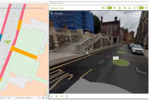 해로우 자치구가 구축한 ‘디지털 트윈 해로우’ 시스템 출력 화면. 사진=스마트시티월드