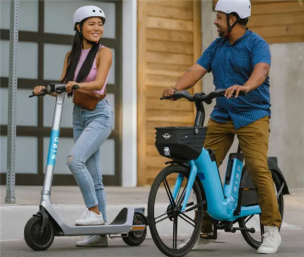 버드의 전기 자전거 및 스쿠터. 사진=버드 홈페이지
