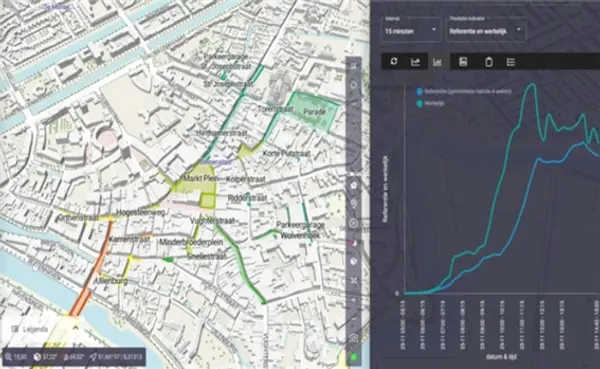 디지털 트윈 시티 대시보드 컨소시엄이 사이버상에 구축한 네덜란드 시의 모습. 사진=스마트시티월드 