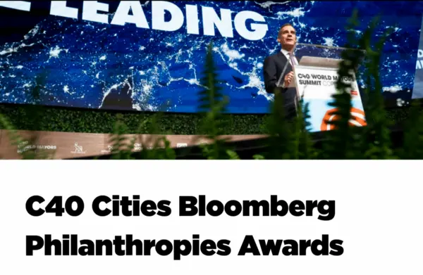 사진: C40 홈페이지 캡처.