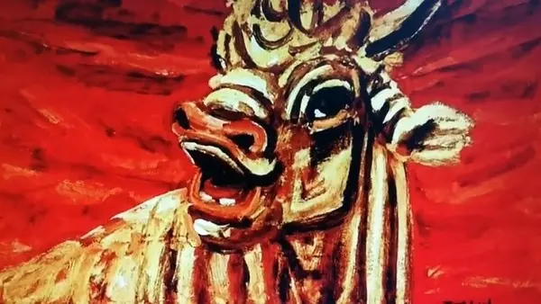  * 한 때 높은 대학 등록금 부담으로 우골탑(牛骨塔)이란 말이 있었다. 대학에 다니기 위해 시골에서 소를 팔아야 했던 시절에 유행했던 말이었다. 사진은 이중섭 화가의 소.