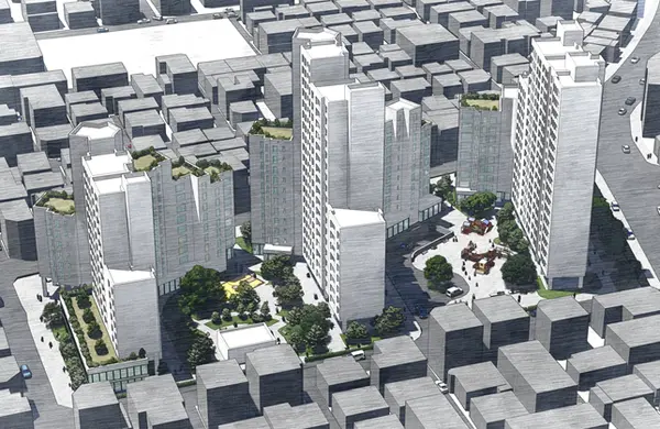 수유동 170-1일대 신속통합기획 단지배치 계획안