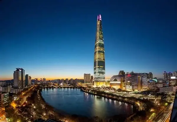 잠실 롯데월드 타워 전경