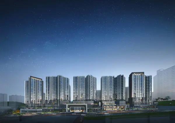 청량리 롯데캐슬 하이루체 투시도(사진. 롯데건설)