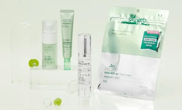 브이티코스메틱 레티에이 라인 제품과 신제품 리들샷