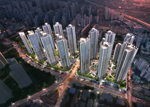 시흥 롯데캐슬 시그니처 조감도(사진제공. 롯데건설)