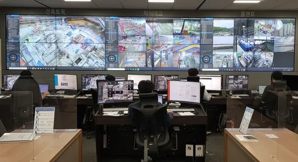 삼성물산 건설현장 동영상 기록 시스템 (출처. 삼성물산)